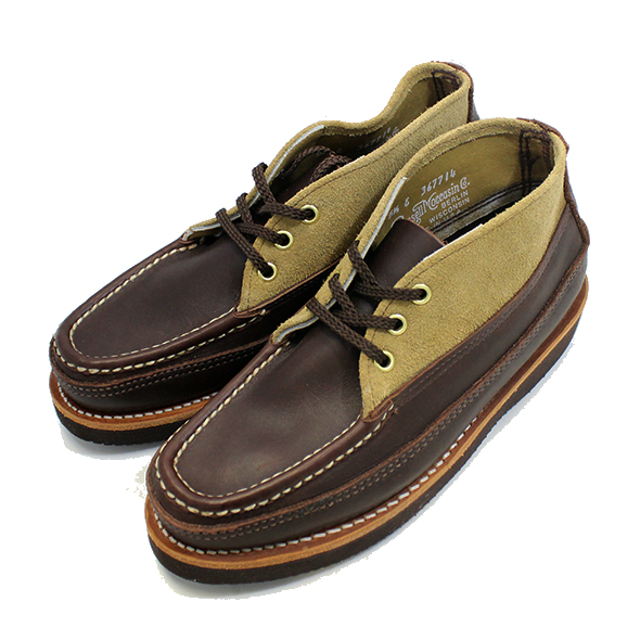 RUSSELL SPORTING CRAYS CHUKKA CHOCO/TAN(Paper別注)