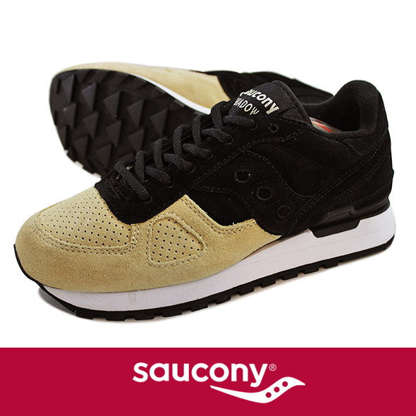 Saucony サッカニー Shadow Original  SUEDE BLK/BEIGE S70257-5