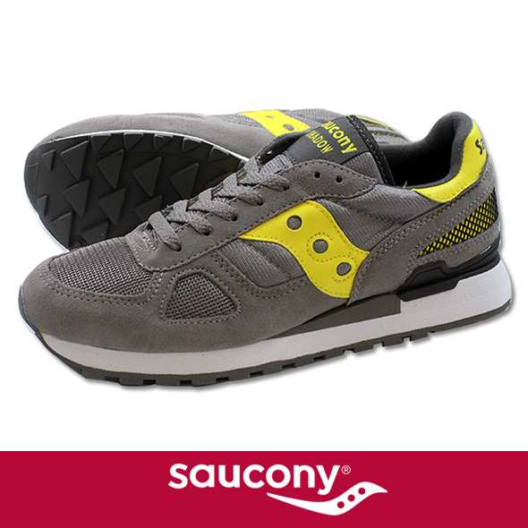 Saucony サッカニー Shadow Original シャドーオリジナル GRAY/YELLOW