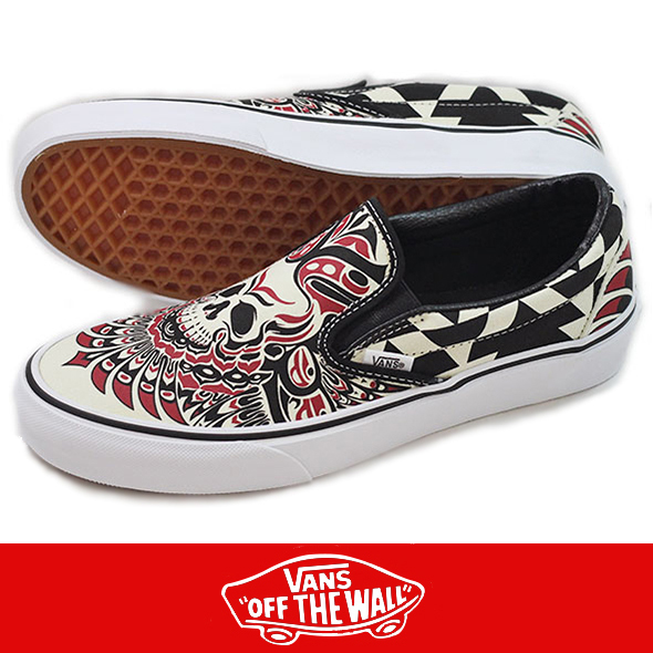VANS バンズ  Slip-On (Stormy Bird)