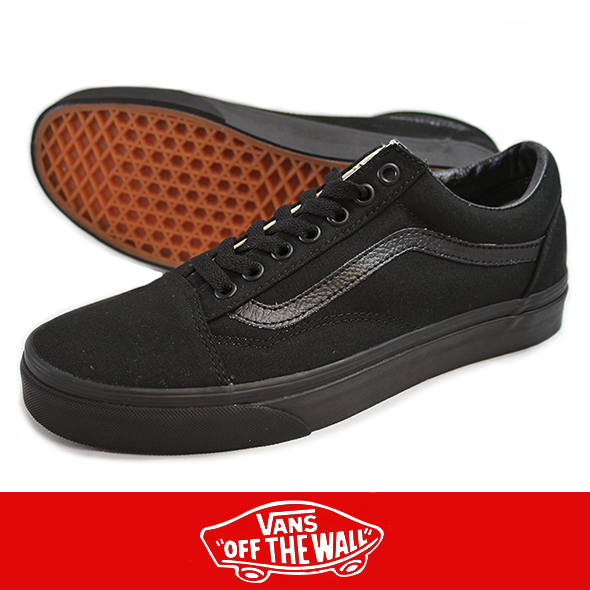 VANS バンズ OLD SKOOL BLACK/BLACK