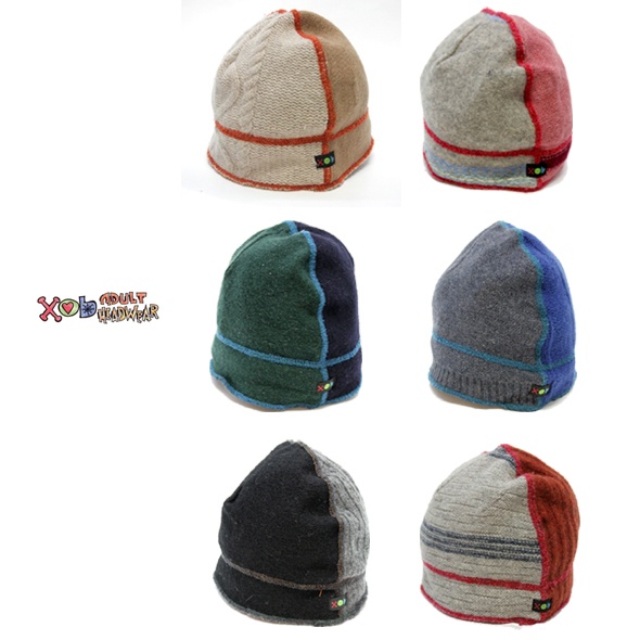 XOB ゾブ　ウールビーニーキャップ