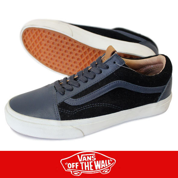 VANS バンズ OLD SKOOL REISSUE CA OMBER BL/BLACK