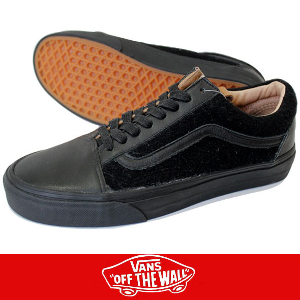 VANS バンズ OLD SKOOL REISSUE CA BLACK/BLACK