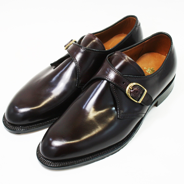Alden オールデン 954 モンクストラップ #8 BURGUNDY 期間限定SALE