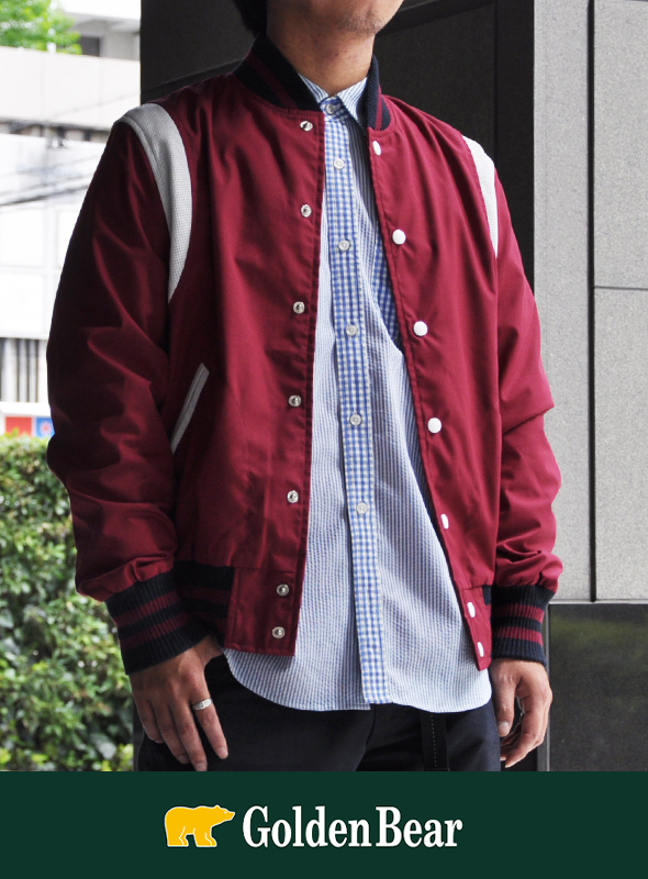 Golden Bear ゴールデンベアー　GBsport　Cotton Stadium jacket