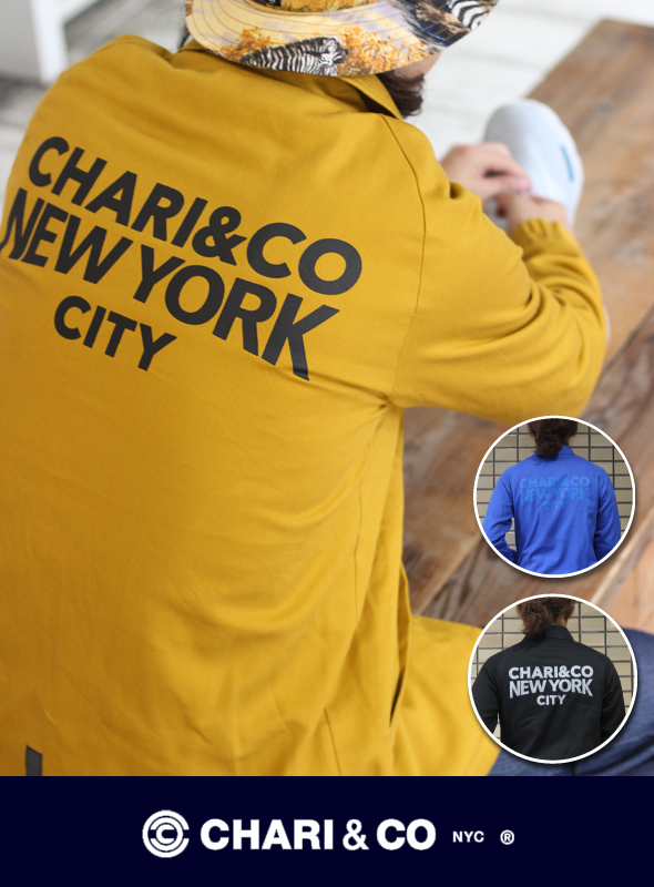CHARI&CO チャリアンドコー Lennon Coach Jacket Lennon text