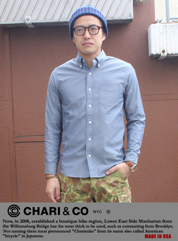 CHARI&CO チャリアンドコー  STANTON LONG SLEEVE シャツ