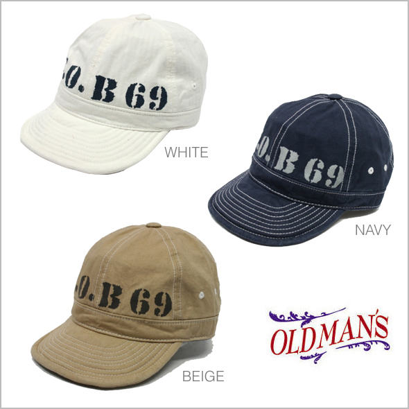 OLDMAN'S  メトロボールキャップ　WHT 【レビューを書いて送料無料】