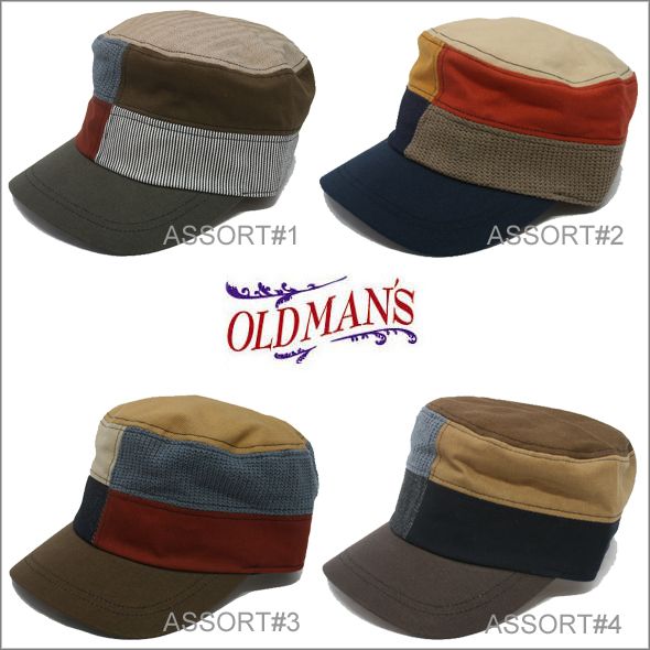 OLDMAN'S クレイジーワークキャップ 【送料無料】
