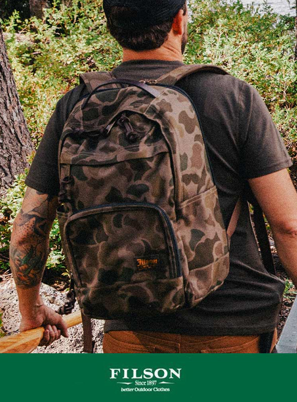 FILSON  フィルソン DRYDEN BACKPACK DARK SHRUB CAMO