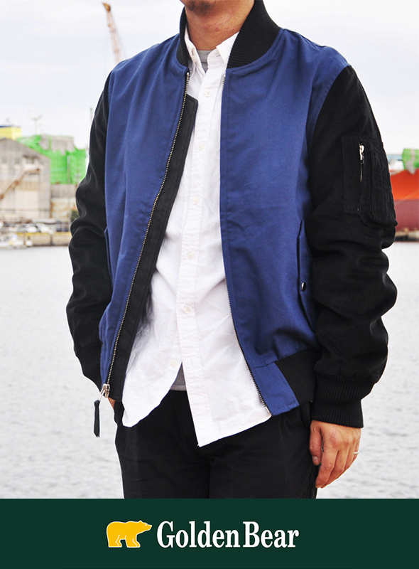 Golden Bear ゴールデンベアー　Corduroy Ike Stadium jacket