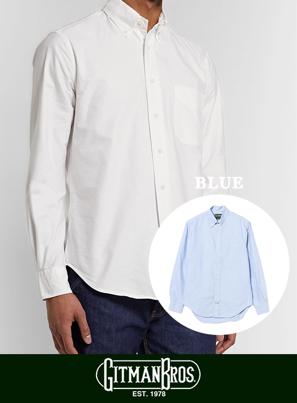 【Gitman Vintage】 ギットマンヴィンテージ オックスフォードボタンダウンシャツ