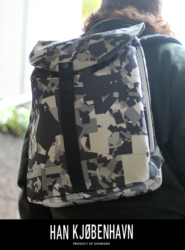 HAN KJOBENHAVN ハン コペンハーゲン STYLE56 BACK PACK NORDIC CAMO