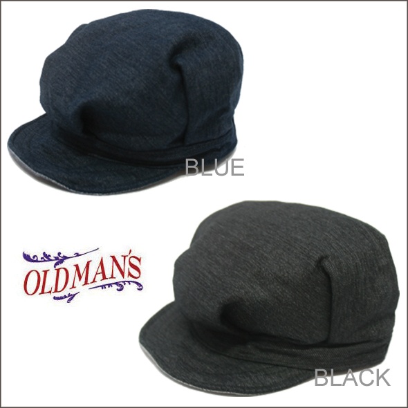 OLDMAN'S リネンコットンニュースキャップ 【送料無料】