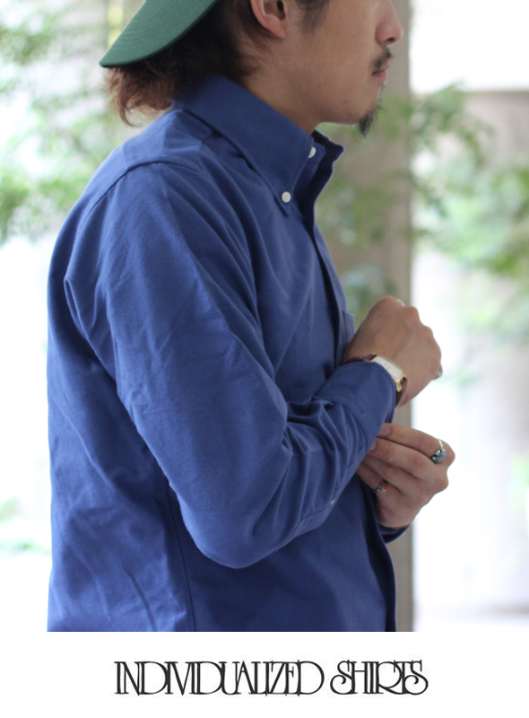 INDIVIDUALIZED SHIRTS インディヴィジュアライズドシャツ SUEDED OXFORD