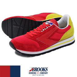 BROOKS ブルックス HERITAGE CHARIOT ヘリテージ チャリオット RED/YELLOW (618)