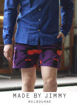 MADE BY JIMMY メイドバイジミー Tin & Ed STREET SHORT PPL