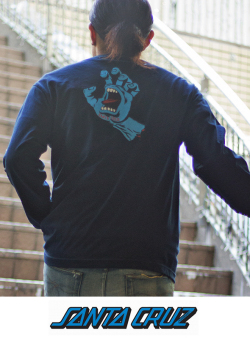 SANTA CRUZ サンタクルーズ SCREAMING HAND スクリーミングハンド　L/S Tシャツ