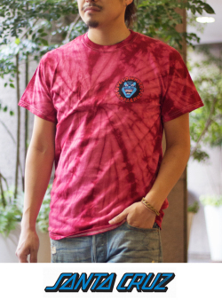 SANTA CRUZ サンタクルーズ SCREAMING HAND スクリーミングハンド タイダイ S/S Tシャツ