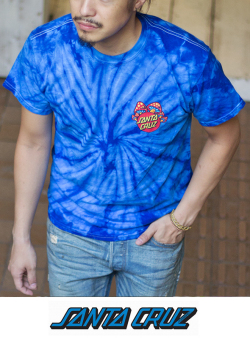 SANTA CRUZ サンタクルーズ マッシュルーム Shroom Dot Tie-Dye　S/S Tシャツ