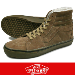 VANS バンズSK8-Hi  FREECE Teak/Dark Gum