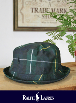 POLO RALPH LAUREN ポロ ラルフローレン オイルドツイル BUCKET HAT