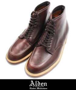 Alden 401 インディブーツ クロムエクセル ブラウン