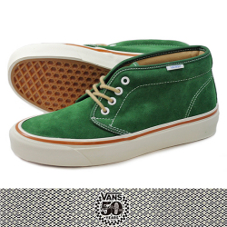 VANS バンズ 50th CHUKKA BOOT 49 REISSUE　GREEN SUEDE