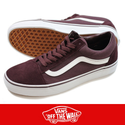 VANS バンズ OLD SKOOL BURGUNDY/WHITE