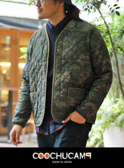 COOCHUCAMP クーチューキャンプ CAMO QUILTING JKT キルティング