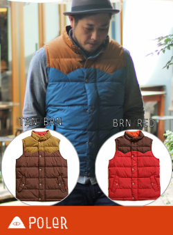 POLeR ポーラー  GUIDE DOWN VEST