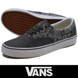 VANS バンズ  ERA エラ Bandana Stitch Black/White