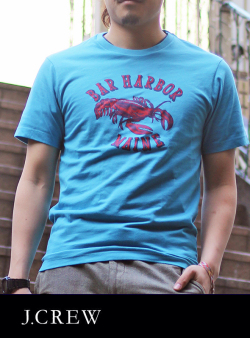 J.CREW ジェイクルー BAR HARBOR TEE BLUE