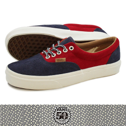 VANS バンズ ERA PRO （50TH） 76 NAVY/RED