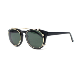 HAN KJOBENHAVN ハン コペンハーゲン TIMELESS CLIP ON サングラス BLACK/SUN(GREEN)　