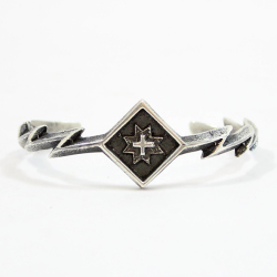 INDIAN JEWELRY NAVAJO ナバホ族 Aaron Anderson(アーロン・アンダーソン)作　バングル