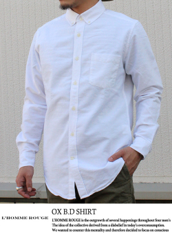 L'HOMME ROUGE OX B.D SHIRT