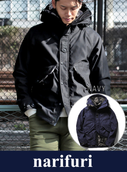 narifuri ナリフリ Back boa field jacket （NF836）