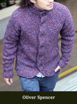 Oliver Spencer オリバースペンサー HAMILTON KNIT JACKET