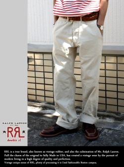 RRL ダブルアールエル アメリカンチノパンツ
