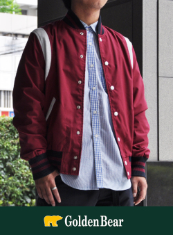 Golden Bear ゴールデンベアー　GBsport　Cotton Stadium jacket