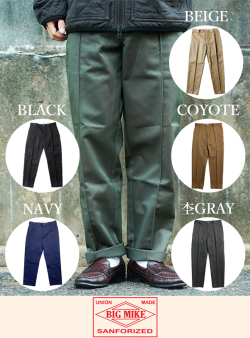 BIG MIKE  ビッグマイク  PIN TUCK WORK PANTS