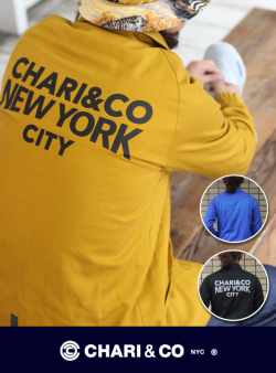 CHARI&CO チャリアンドコー Lennon Coach Jacket Lennon text