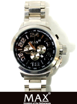 MAX XL WATCH 5-MAX 458 BLACK/SILVER