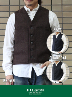 FILSON フィルソン MACKINAW WOOL VEST