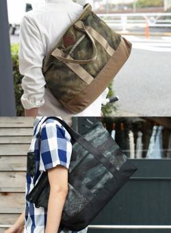 narifuri ナリフリ Heavy mesh tote bag "MIL SPEC Collection"（NF823）