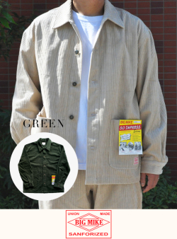 BIG MIKE  ビッグマイク CORDUROY COVERALL JACKET