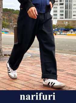 narifuri ナリフリ narifuri × Lee 高耐久ストレッチデニムペインターパンツ(NFLE_04)