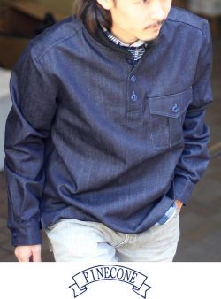 PINECONE パインコーン P/O FIELD SHIRT